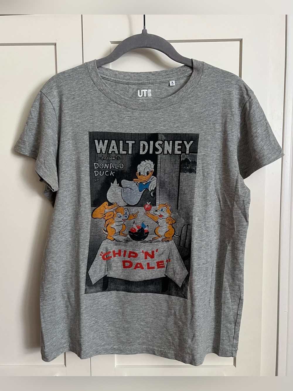 Uniqlo Disney Donald Duck and Chip and Dale Shirt